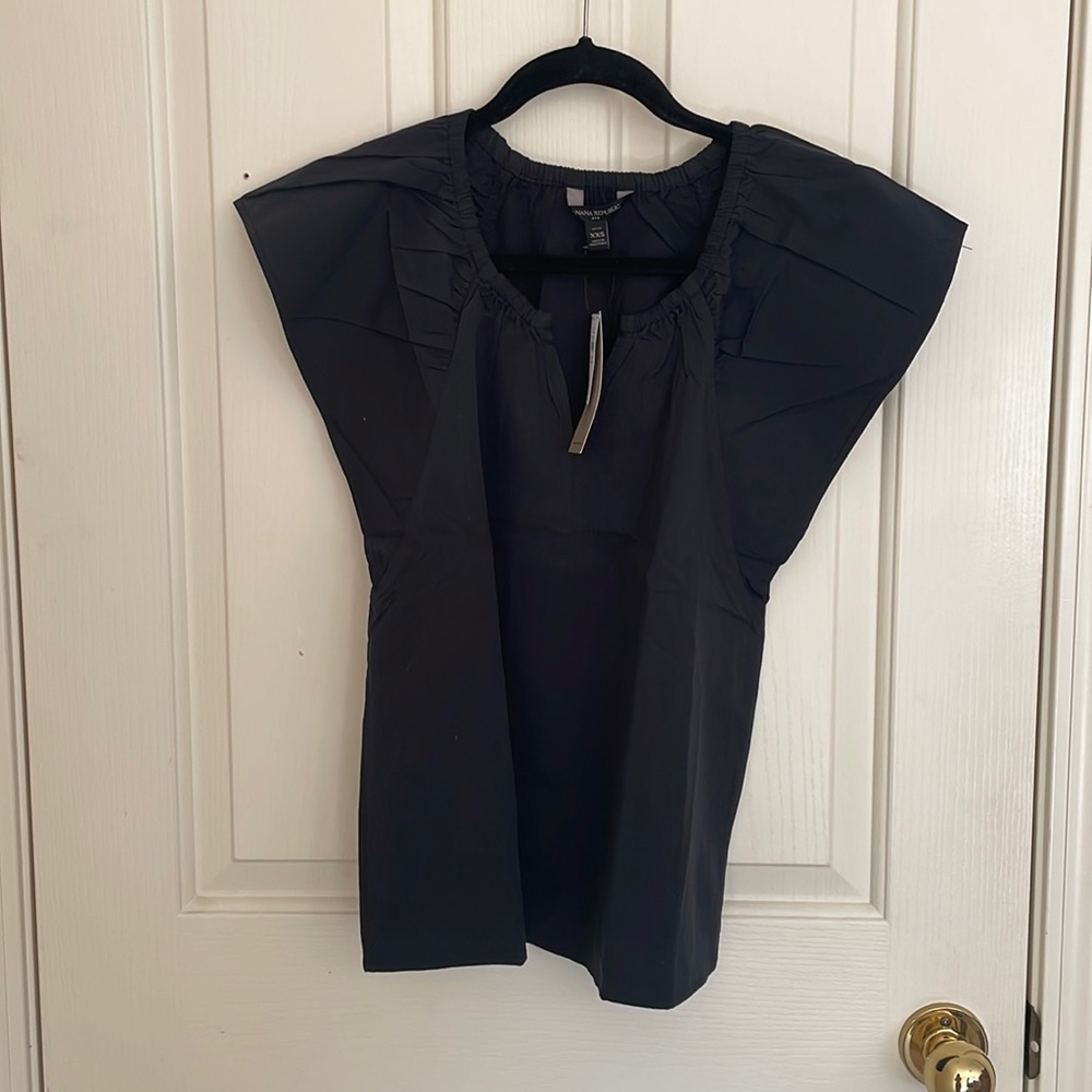 NWT Banana Republic Factory Black Shirt